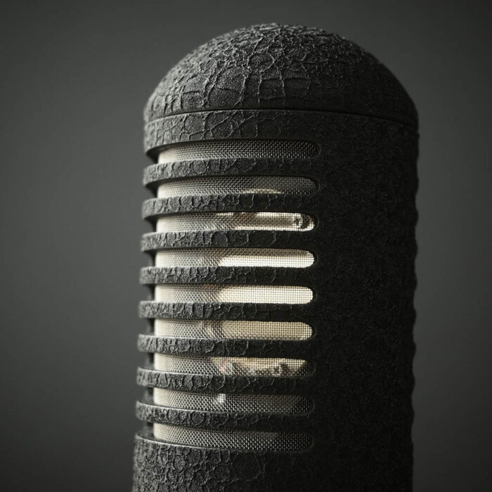 Kerwax K24F microphone detail